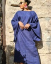 Lanena kimono haljina