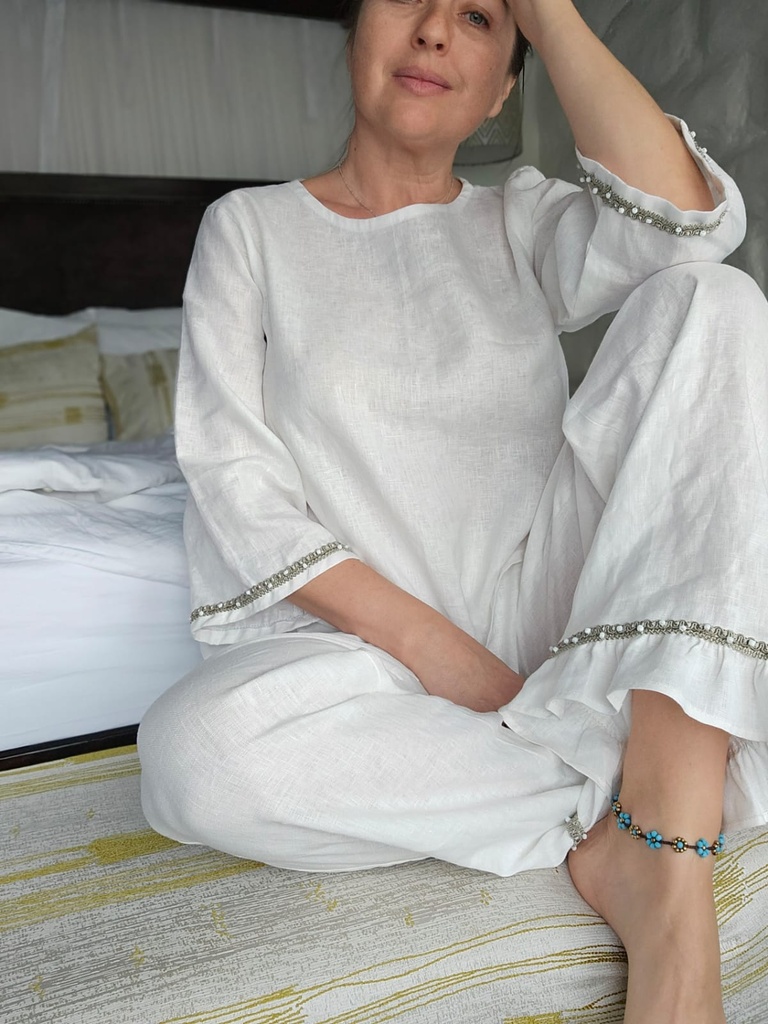 Laundz set od lana (pizama)