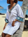 Azure Nomad kaftan haljina