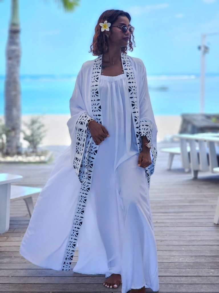 Kaftan blanche