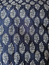 Kosulja od tankog indijskog pamuka - indigo ikat