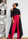 Pom pom red trousers