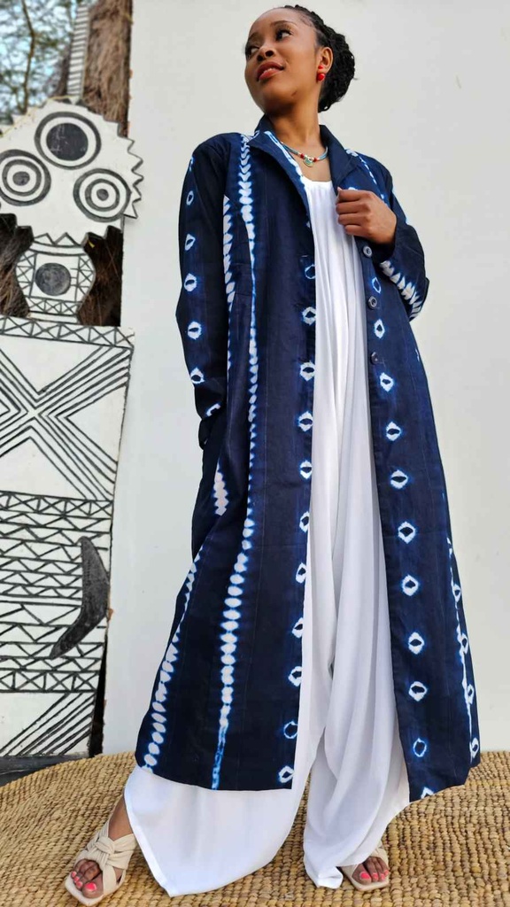 Mantil indigo