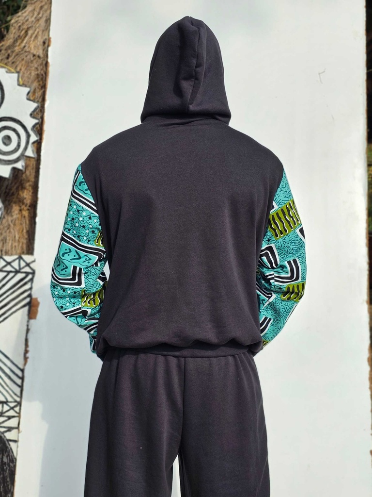 Duks sa rolkom, turquoise tribal