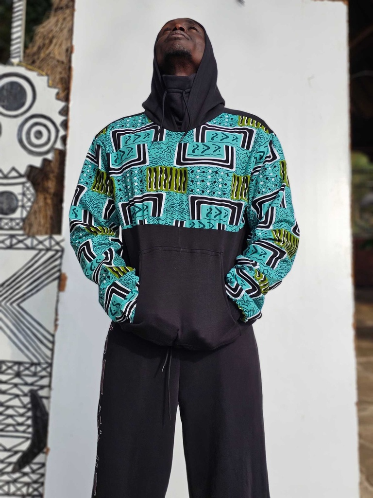 Duks sa rolkom, turquoise tribal