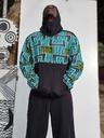 Duks sa rolkom, turquoise tribal