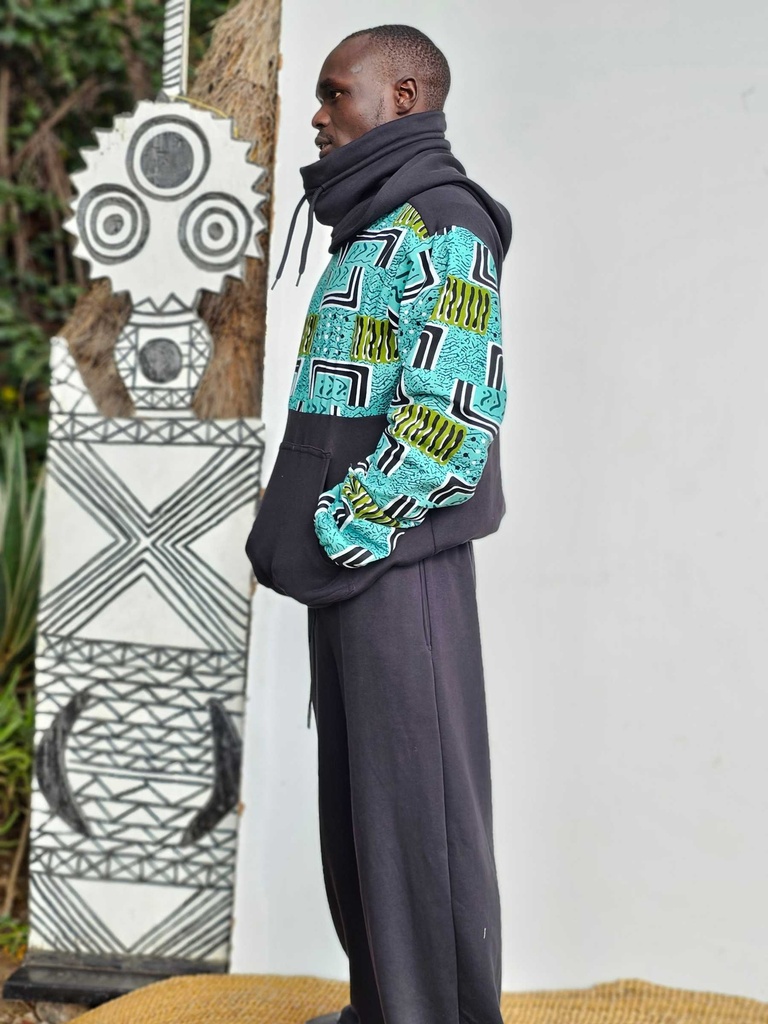 Duks sa rolkom, turquoise tribal