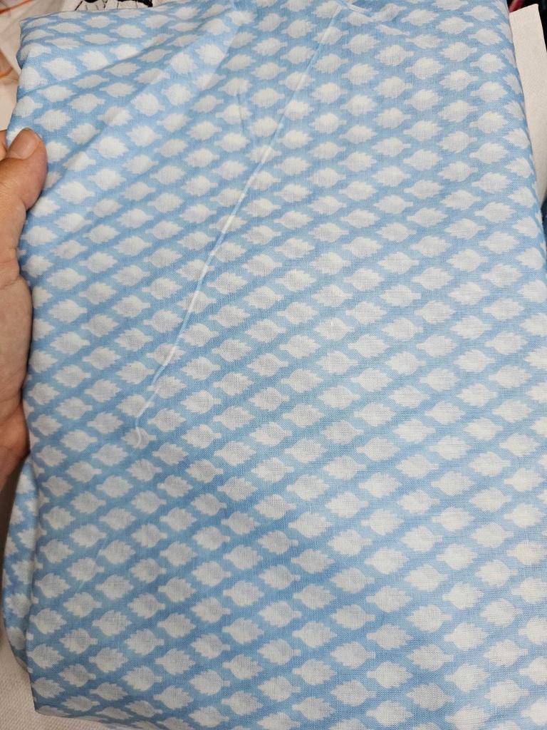 Tanki pamuk light blue