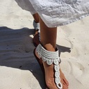 Sandale sa perlicama