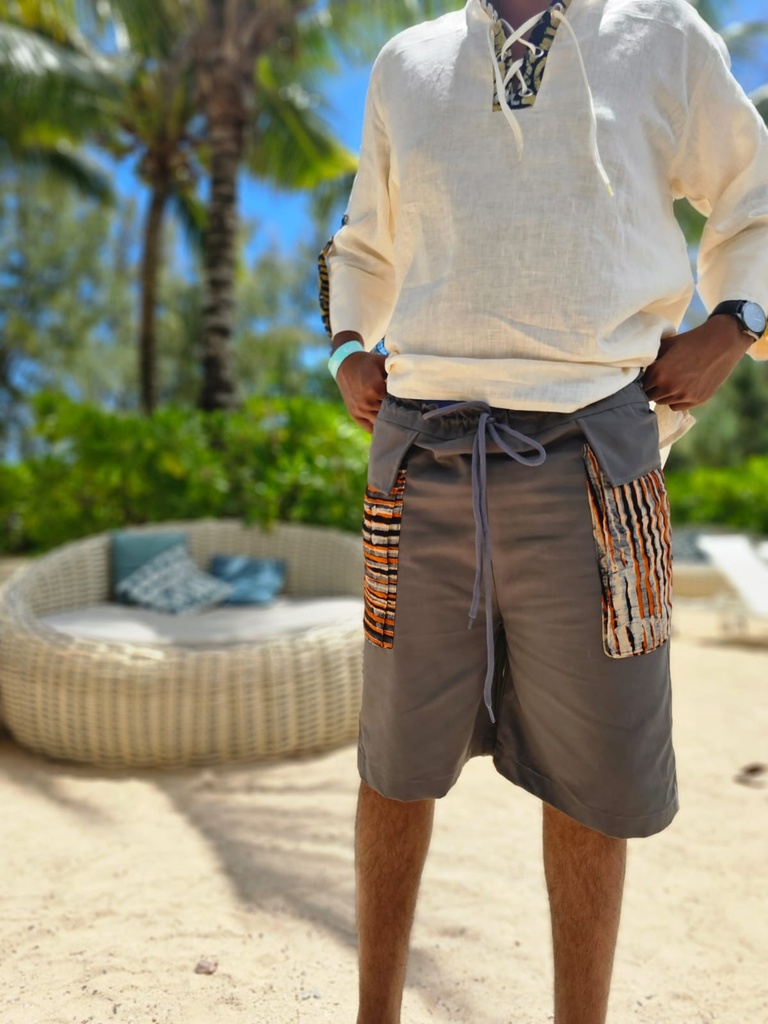 Stoneback shorts in canvas
