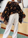 Poncho od bogolana