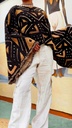 Poncho od bogolana