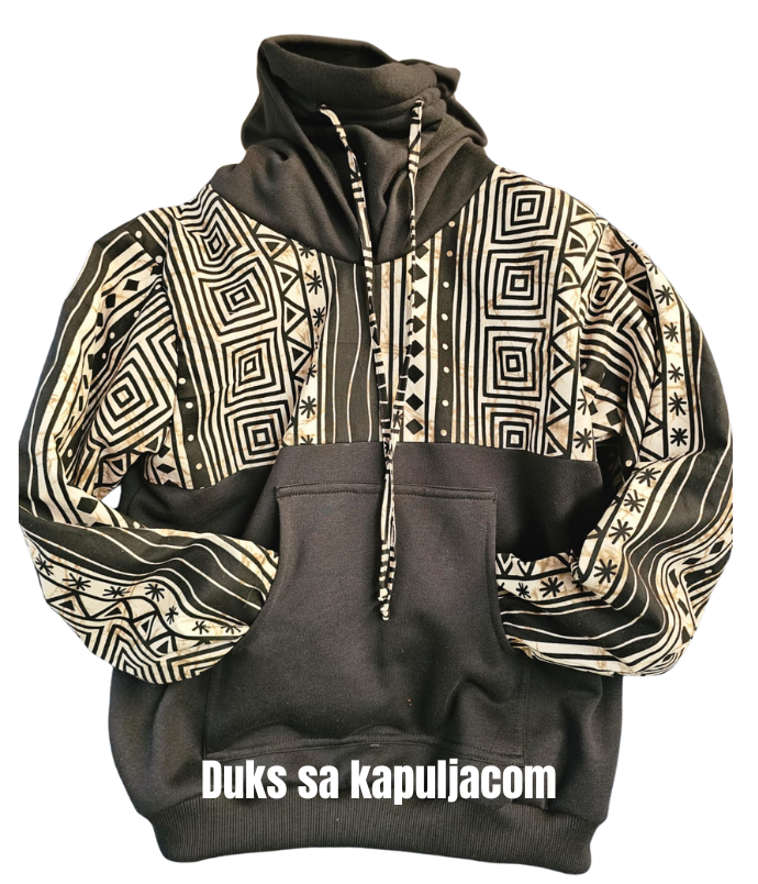 Duks sa kapuljacom tribal