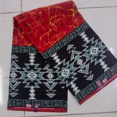 red snow flake