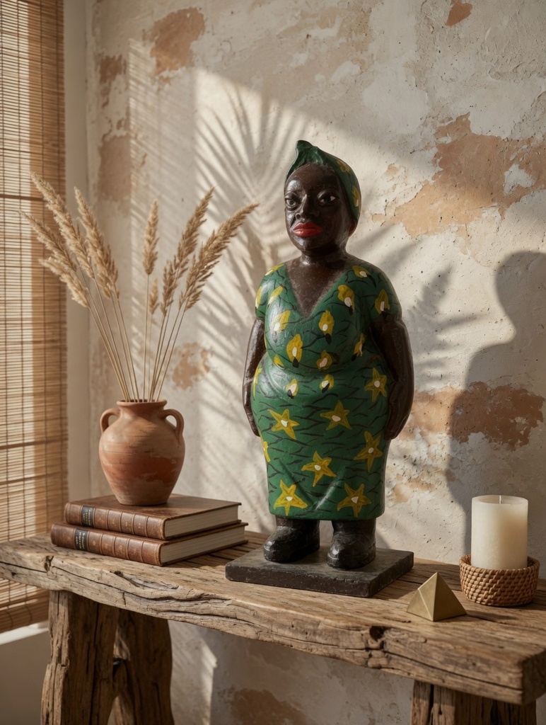 Mama ananas, statua