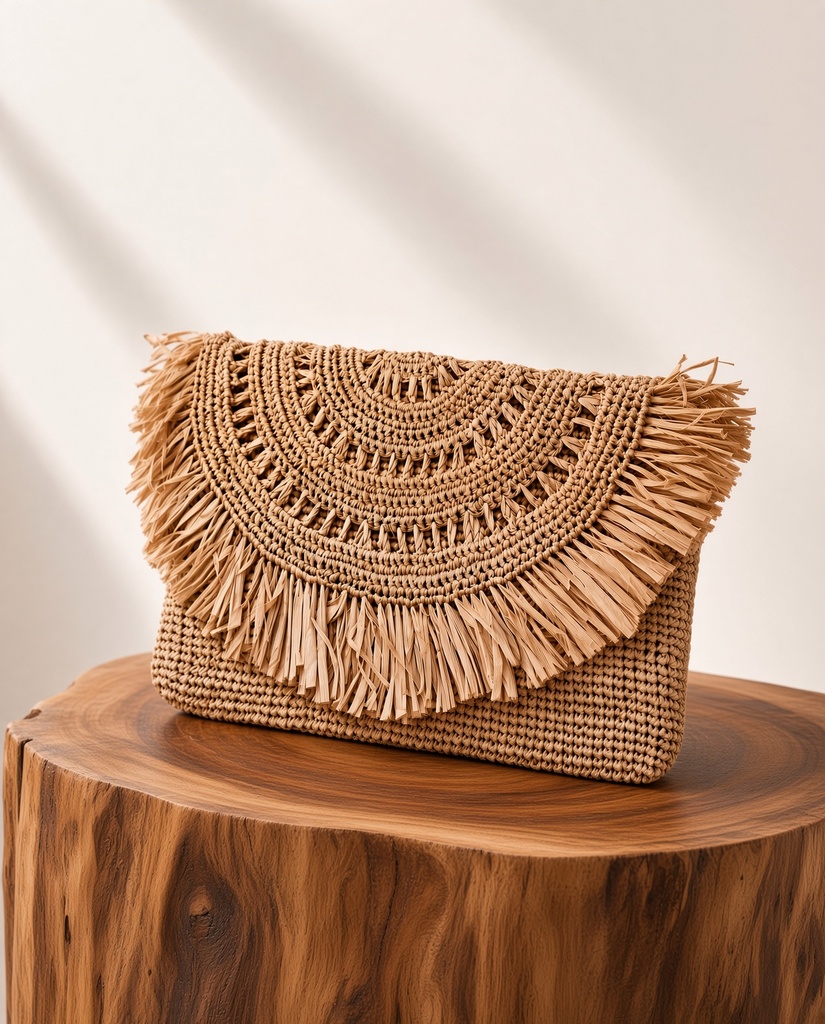 Tasna raffia natural Madagaskar