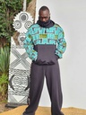 Duks sa rolkom i trenerka turquoise tribal