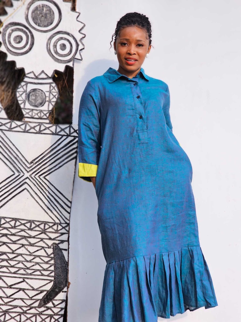 Haljina Claudia blue (XS)