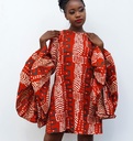 Haljina Lea Red Script