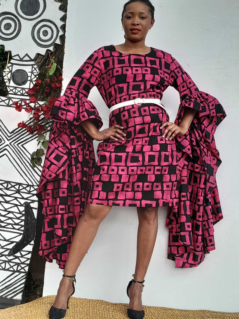Haljina lea bizbaz hot pink (L/XL)