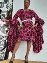 Haljina lea bizbaz hot pink
