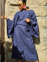 Lanena kimono haljina