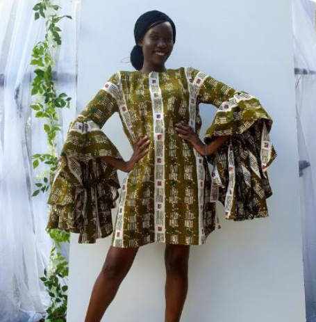 Lea haljina lea mustard (S/M)