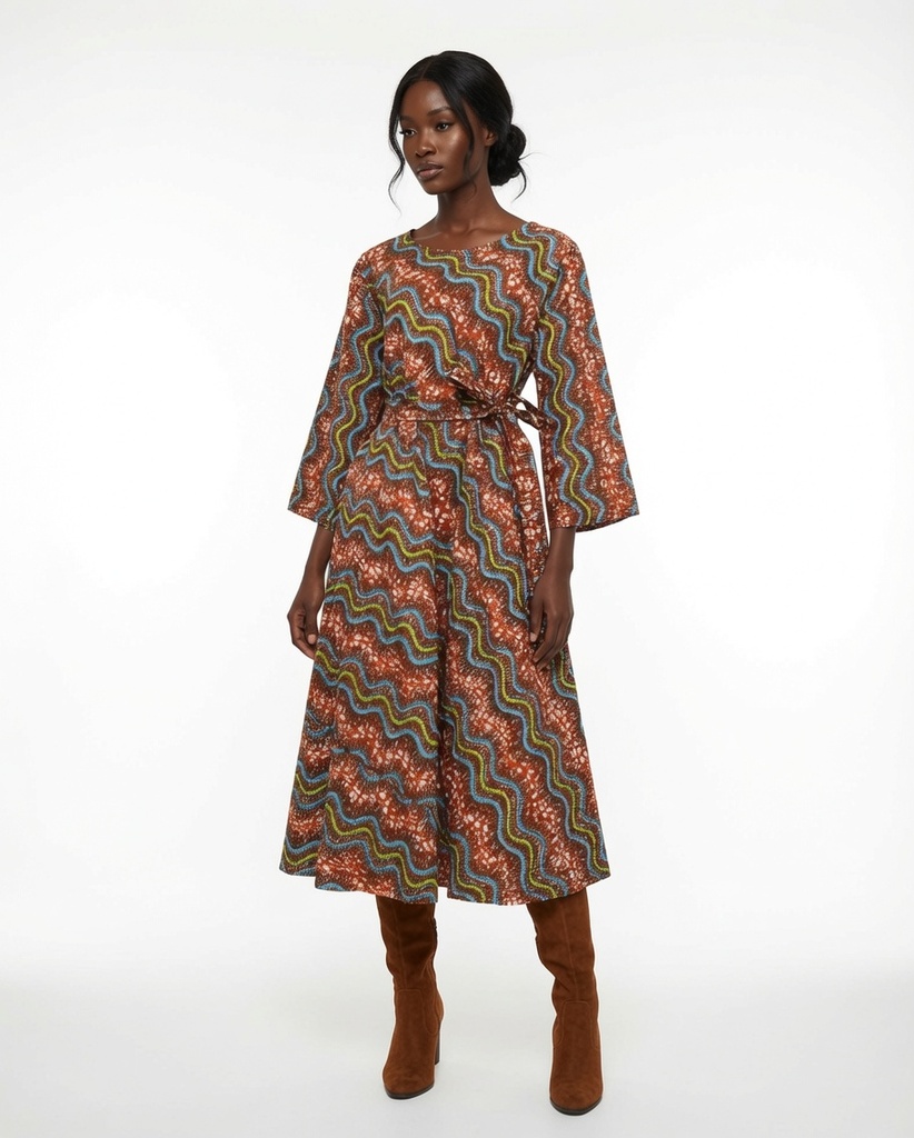 Emily haljina zigzag (2XL)
