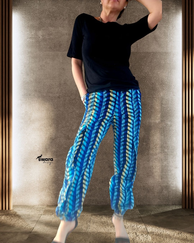 Kargo pantalone dezen print 101 (XS)