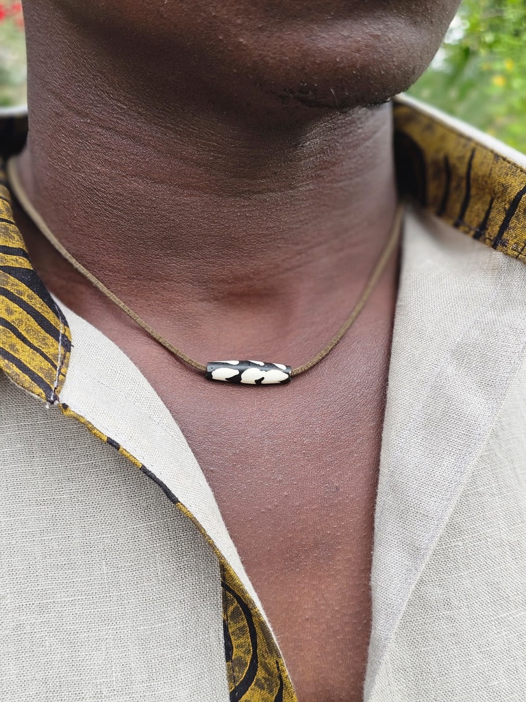 Ogrlica zebra stone