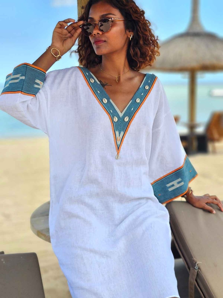 Azure Nomad kaftan haljina (S/M)