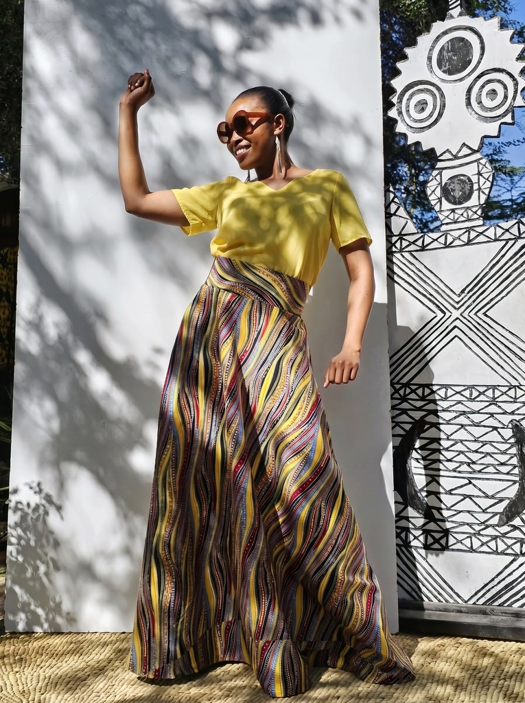 Pamucna bluza sa kratkim rukavom limun (XS)